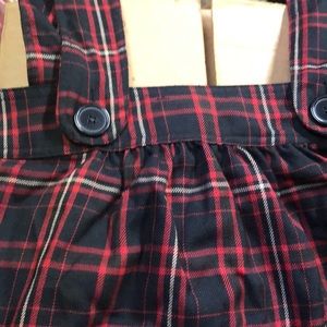 Plaid forever 21 smock dress